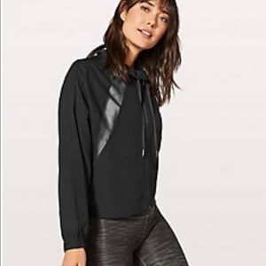 Black Lululemon in depth jacket size 4